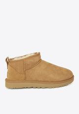 UGG Classic Ultra Mini Suede Boots Chestnut 1116109--CHE