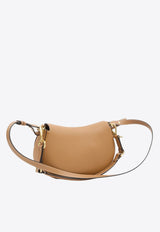 Valentino Small Ohval Calf Leather Shoulder Bag Almond 5W2B0N88-1VC-KEL
