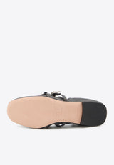 Roger Vivier Crystal Buckle Mary-Jane Ballet Flats Black RVW7433907091T--B999