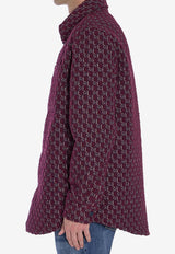 Gucci GG Bouclé Overshirt Bordeaux 787904-ZAQ5N-6419