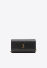 Saint Laurent Sunset Smooth Leather Clutch Black 810997-0SX0W-1000