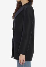Dolce & Gabbana Double-Breasted Buttoned Blazer Black F29N7T-FU3R1-N0000