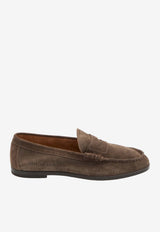 Common Projects Soft Suede Loafers Brown 2545--3940