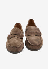 Common Projects Soft Suede Loafers Brown 2545--3940