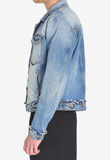 Maison Margiela Denim Buttoned Jacket Blue S50AM0654-S30561-987