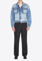 Maison Margiela Denim Buttoned Jacket Blue S50AM0654-S30561-987