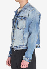 Maison Margiela Denim Buttoned Jacket Blue S50AM0654-S30561-987