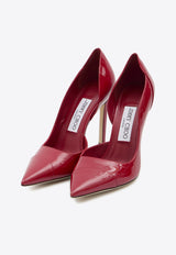 Jimmy Choo Brigitte 100 Patent Leather Pumps Red BRIGITTE100-PAT-RUBY RED