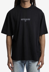 Off-White Statement Skate T-shirt Black OMAA120S26-JER007-0001