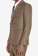Gucci Wool Tweed Blazer Beige 832991-Z7AQA-2014