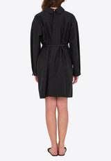 Loewe Asymmetric Shirt Dress Black S359Y09XK9--1100