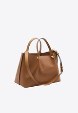 Valentino Medium VLogo Signature Tote Bag Camel 8W2B0T01-LSX-CAC