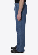Loewe Anagram Baggy Jeans Blue H526Y11X97--5320