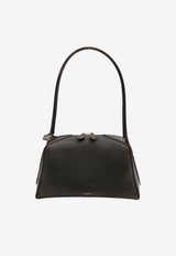 Alaïa Le Bouledogue Bowling Bag Brown AA1L2019I154--994