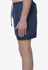 Gucci Printed Swim Shorts Blue 856212-XHALB-4119