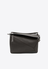 Loewe Large Puzzle Edge Top Handle Bag Gray B510PNLX03--1220