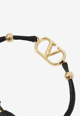 Valentino VLogo Signature Bracelet Black 8W2J0X85-VGJ-0NO