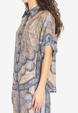 Zimmermann Wanderlust Printed Shirt Multicolor 8624TRS262--TPBL