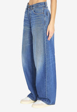 Haikure Bethany Washed Jeans Blue HEW03296-DF106-L0911