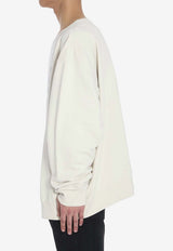 Maison Margiela Logo Crewneck Sweatshirt Beige S50GU0230-M25017-103