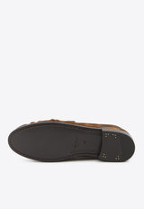Saint Laurent Le Loafer Suede Loafers Brown 818908-27DTT-2319