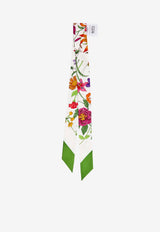 Gucci Flora Print Silk Ribbon Multicolor 825121-3G001-9067