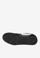 PRO-Keds Racer 77 Suede and Nylon Sneakers Black R722SLM-NS-BL00001