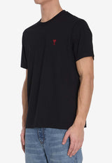 AMI PARIS Ami De Coeur T-shirt Black BFUTS035-724-001