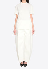 Jacquemus Ventadou Top with Back Slit White TSW00589A-J00254-100
