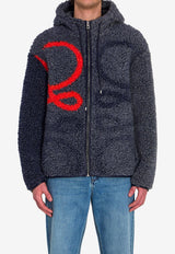 Loewe Anagram Jacquard Fleece Jacket Gray H526Y02X52--5353