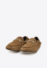 Gucci GG Embossed Suede Loafers Brown 854414-AADWE-2118