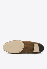 Gucci GG Embossed Suede Loafers Brown 854414-AADWE-2118
