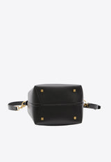 Saint Laurent Le 37 Calf Leather Bucket Bag Black 742828-2R20W-1000
