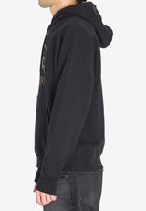 Burberry Logo Print Hooded Sweatshirt Black 8119021--A1189