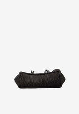 The Row Barn Tote Bag Black W2074-WL6-BLACK