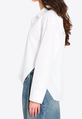 Loewe Asymmetric Buttoned Shirt White S359Y05XEZ--2100