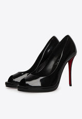 Christian Louboutin Lady Z 120 Patent Leather Pumps Black 1260062-B439-BLACK