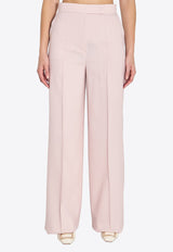 Max Mara Girone High-Rise Tailored Pants Pink 2611131201600-10267-022