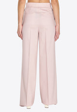 Max Mara Girone High-Rise Tailored Pants Pink 2611131201600-10267-022