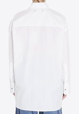 Golden Goose DB Oversized Buttoned Shirt White GWP02599-P002323-10359