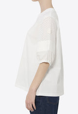 Moncler San Gallo Short-Sleeved T-shirt White L10938C00045-89AUO-001