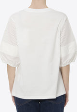 Moncler San Gallo Short-Sleeved T-shirt White L10938C00045-89AUO-001