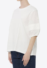 Moncler San Gallo Short-Sleeved T-shirt White L10938C00045-89AUO-001