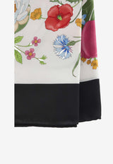 Gucci Flora Print Carré Scarf Multicolor 821061-3G001-9060
