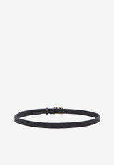Valentino VLogo Signature Belt Black 8W2T0SM7-IYR-0NO