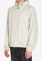 Moncler Domene Waterproof Zip-Up Jacket Off-white L10911A00165-597X2-20F