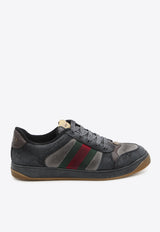 Gucci Screener Vintage Low-Top Sneakers Black 857889-FAFEN-1077