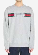 Gucci Horsebit Embroidered Sweatshirt Gray 848737-XJHOK-1056