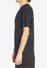 Burberry Logo Print Crewneck T-shirt Black 8119183--A1189