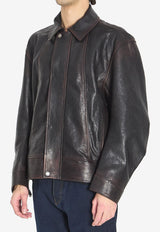 Golden Goose DB Nappa Leather Jacket Black GMP02531-P002301-40249